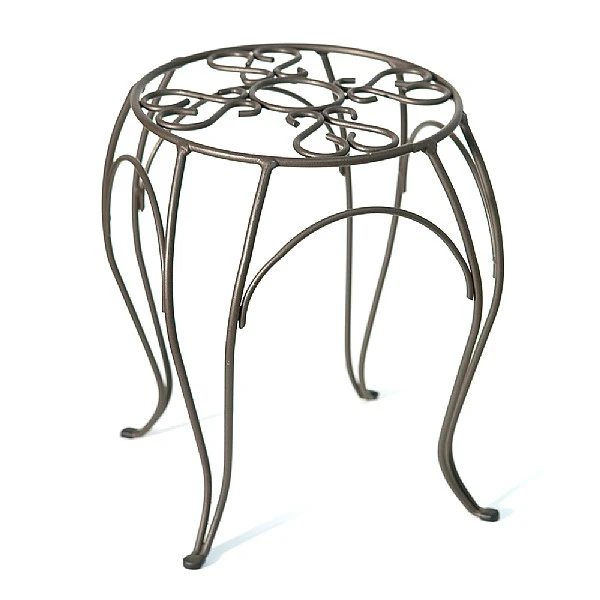 Panacea Cameo Round Brown Plant Stand 55cm 3 Panacea Cameo Round Brown Plant Stand 55cm