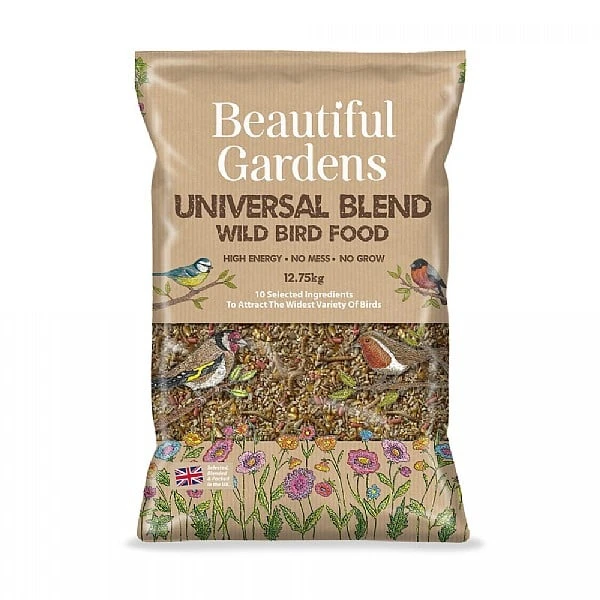 Beautiful Gardens Universal Blend Wild Bird Food 12.75kg 3 Beautiful Gardens Universal Blend Wild Bird Food 12.75kg