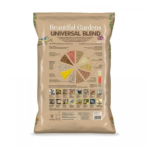Beautiful Gardens Universal Blend Wild Bird Food 12.75kg 4 Beautiful Gardens Universal Blend Wild Bird Food 12.75kg - Image 2