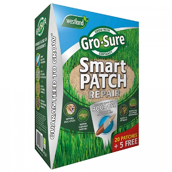 Westland Gro-Sure Smart Patch Repair Spreader Box - 20 Patches + 5 Free 3 Westland Gro-Sure Smart Patch Repair Spreader Box - 20 Patches + 5 Free