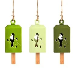 Fallen Fruits Green Ceramic Wind Chime (Assorted Designs)