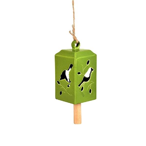 Fallen Fruits Green Ceramic Wind Chime (Assorted Designs) 5 Fallen Fruits Green Ceramic Wind Chime (Assorted Designs) - Image 3