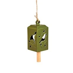 Fallen Fruits Green Ceramic Wind Chime (Assorted Designs) 9 Fallen Fruits Green Ceramic Wind Chime (Assorted Designs) -Roundupt Store 1152751 4