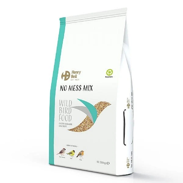 Henry Bell No Mess Mix For Wild Birds 12.55kg 3 Henry Bell No Mess Mix For Wild Birds 12.55kg
