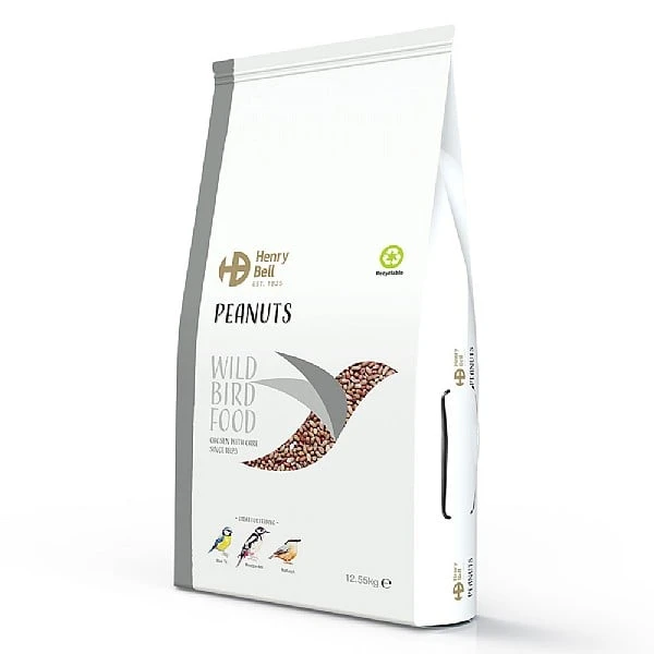 Henry Bell Peanuts For Wild Birds 12.55kg 3 Henry Bell Peanuts For Wild Birds 12.55kg