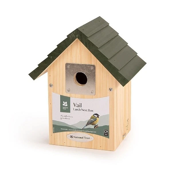 National Trust Vail Larch 32mm Nest Box 4 National Trust Vail Larch 32mm Nest Box - Image 2