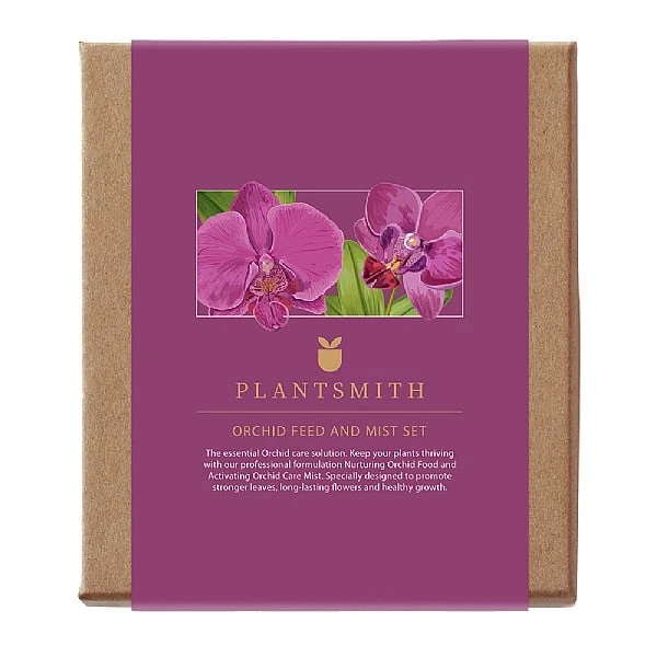 Plantsmith Orchid Care Gift Box Feed & Mist 3 Plantsmith Orchid Care Gift Box Feed & Mist