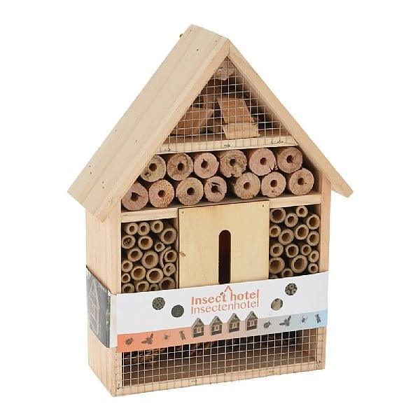 KOOPMAN Natural Insect Hotel 22x 30cm 3 KOOPMAN Natural Insect Hotel 22x 30cm