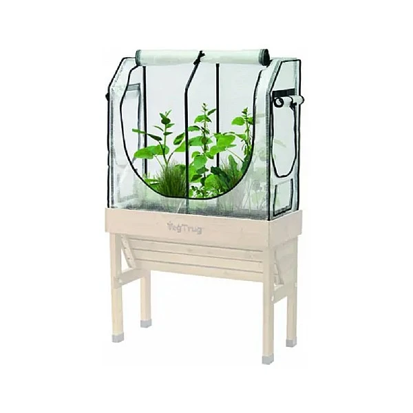 VegTrug Small WallHugger Greenhouse Frame & Multi Cover Set 5 VegTrug Small WallHugger Greenhouse Frame & Multi Cover Set - Image 3