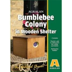 Agralan Bumble Bee Colony In Wooden Shelter