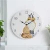 Smart Garden Fox Clock 12" -Roundupt Store 1227540