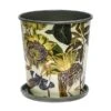 Kew Botanical Retreat Planter With Saucer 16cm 2 Kew Botanical Retreat Planter With Saucer 16cm -Roundupt Store 1227745