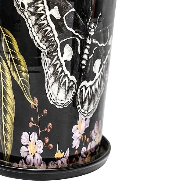 Kew Eclectic Orangery Planter With Saucer 16cm 4 Kew Eclectic Orangery Planter With Saucer 16cm - Image 2