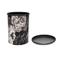 Kew Eclectic Orangery Noir Planter With Saucer 13cm -Roundupt Store 1227769 5