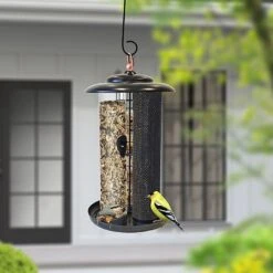 Panacea Modern Farmhouse Triple Mixed Seed Combination Feeder