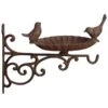 Cast Iron Bird Feeder With Bracket 1 Cast Iron Bird Feeder With Bracket -Roundupt Store 624605
