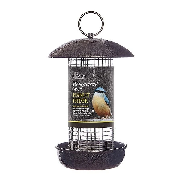 Tom Chambers Hammered Steel Peanut Feeder 3 Tom Chambers Hammered Steel Peanut Feeder