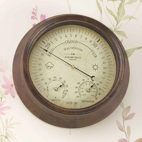 Outside In Westminster Barometer & Thermometer 3 Outside In Westminster Barometer & Thermometer