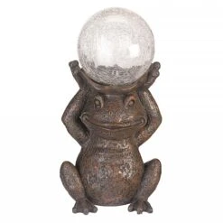 Smart Solar Gazing Frog Statue 9 Smart Solar Gazing Frog Statue -Roundupt Store 925289 4
