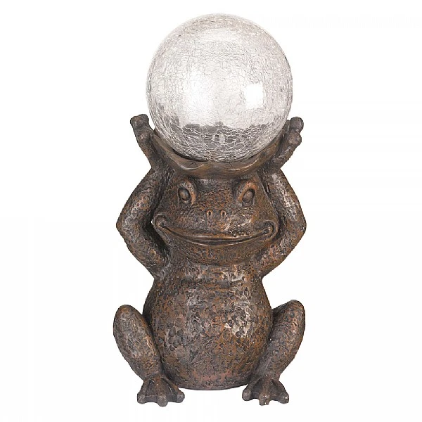 Smart Solar Gazing Frog Statue 6 Smart Solar Gazing Frog Statue - Image 4