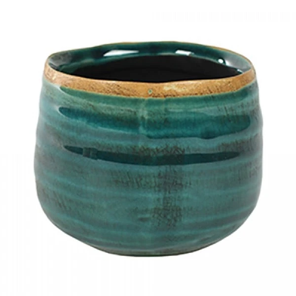 Ivyline Pot Como - Turquoise (Various Sizes) 3 Ivyline Pot Como - Turquoise (Various Sizes)