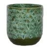 Ivyline Emerald Reactive Glaze Pot Cover (Various Sizes) 2 Ivyline Emerald Reactive Glaze Pot Cover (Various Sizes) -Roundupt Store EMERAREACT
