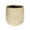 Ivyline Como Pot Cover Ivory (Various Sizes) -Roundupt Store IVCOMOIV
