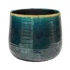 Ivyline Como Pot Cover Turquoise (Various Sizes) 2 Ivyline Como Pot Cover Turquoise (Various Sizes) -Roundupt Store IVCOMOTU
