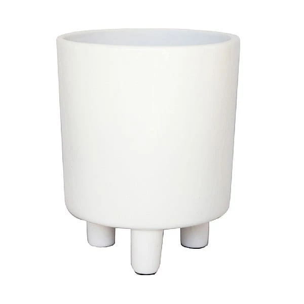 Ivyline Pisa Pot Cover White (Various Sizes) 3 Ivyline Pisa Pot Cover White (Various Sizes)
