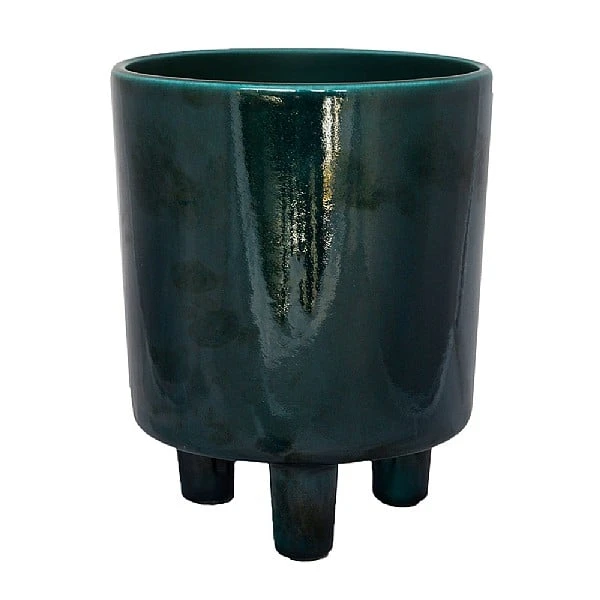 Ivyline Pisa Emerald Pot Cover (Various Sizes) 3 Ivyline Pisa Emerald Pot Cover (Various Sizes)