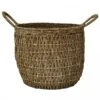 Ivyline Seagrass Natural Lined Basket (Various Sizes) 2 Ivyline Seagrass Natural Lined Basket (Various Sizes) -Roundupt Store SEANATLIN
